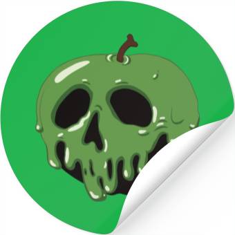 Discover Poison Green Apple Stickers
