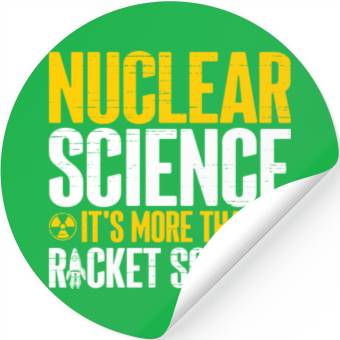 Discover Nuclear Engineer Stickers