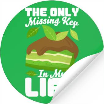Discover Key Lime Pie Lover Dessert Stickers