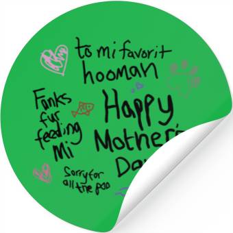 Discover Pet Mother's Day Stickers