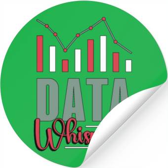 Discover Data Analyst Data Whisperer Computer Science Coder Stickers