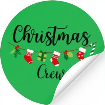 Discover Christmas Crew Stickers