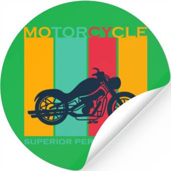 Discover Motorcycle Superior Performance Stickers