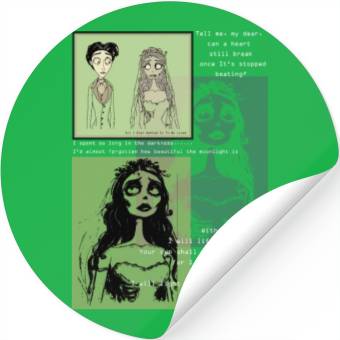 Discover corpse bride Stickers