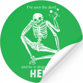 Discover DRAG ME TO HELL DEVIL SKULL Stickers
