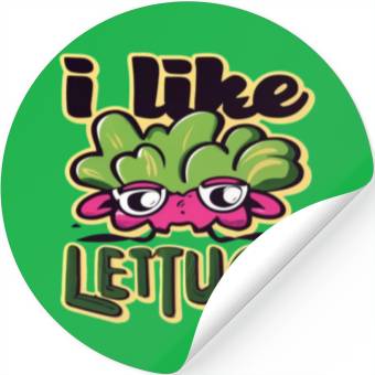 Discover I Like Lettuce Stickers