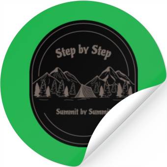 Discover Hiking: Step by step, Summit by summit Stickers