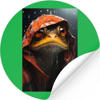 Discover Frog Stickers