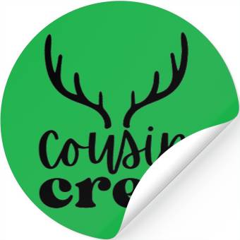 Discover Cousin Crew Stickers