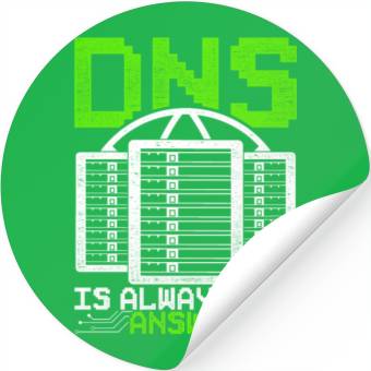Discover Network Admin Programmer Stickers