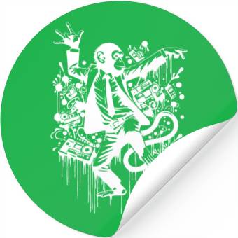 Discover Dancing Ape | Monkey President Stickers