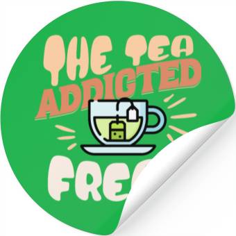 Discover Tea Junkie Stickers