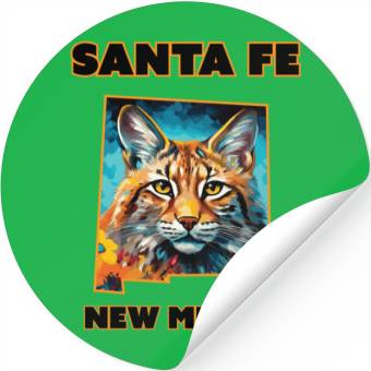 Discover New Mexico - Bobcat Stickers