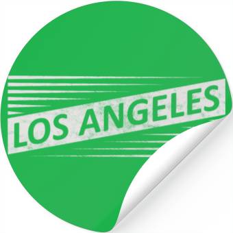 Discover LOS ANGELES Stickers