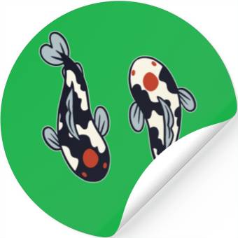Discover Koi Fish Stickers