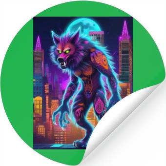 Discover werewolf Stickers