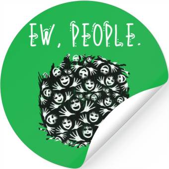 Discover Ew People Faces And Hands Stickers