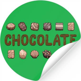 Discover chocolate lover Stickers