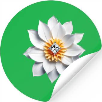 Discover Diamond Blossom Stickers