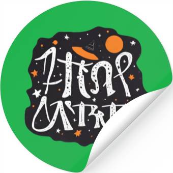 Discover Astro Halloween Stickers