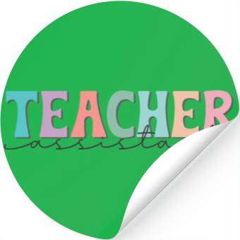 Discover Teacher Assistant Stickers