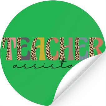 Discover Teacher Assistant Stickers