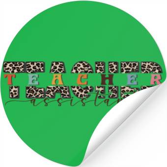 Discover Teacher Assistant Stickers