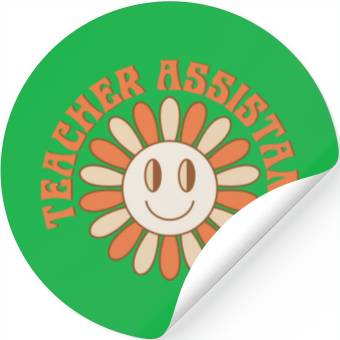 Discover Teacher Assistant Stickers