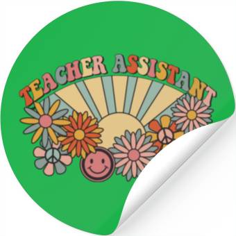 Discover Teacher Assistant Stickers