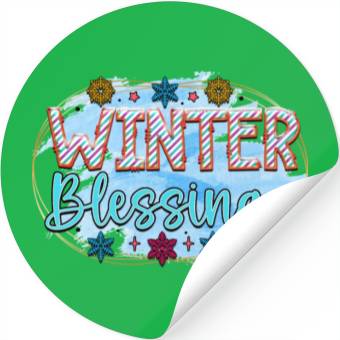 Discover Winter blessings Stickers