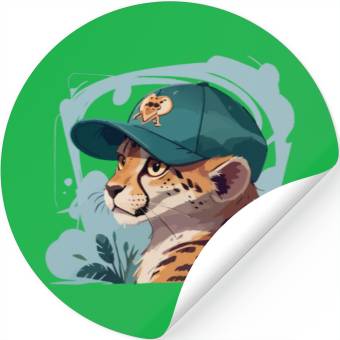 Discover Cool Cheetah Stickers