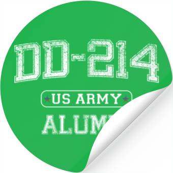 Discover DD-214 US ARMY Vintage Stickers
