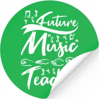 Discover Future music teacher Stickers