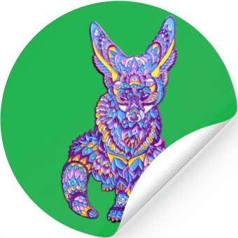 Discover ilustration fox Stickers