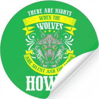 Discover Wolf Pack Wilderness Alpha Stickers
