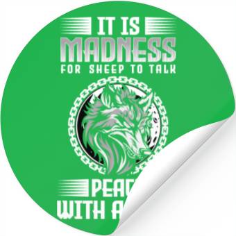 Discover Wolves Forest Mysticism Alpha Stickers