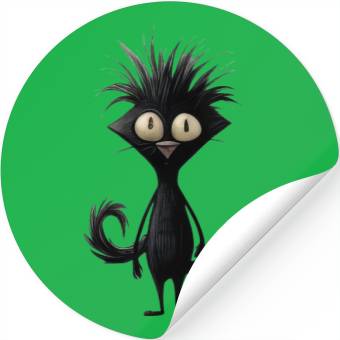 Discover Cartoon monster Stickers