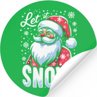 Discover Let It Snow Stickers
