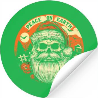 Discover Peace on Earth Stickers