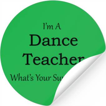 Discover Dance Teacher Stickers