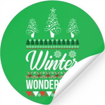 Discover Winter Wonderland Stickers
