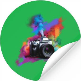 Discover cyberpunk design Stickers