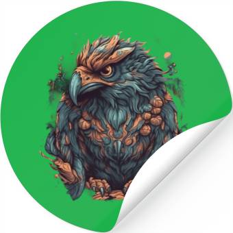 Discover A mystical Eagle Stickers