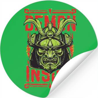 Discover Demon Samurai Stickers