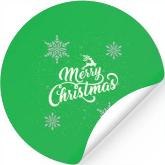 Discover Merry Christmas Stickers