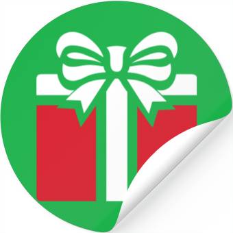 Discover Gift box of joy Stickers