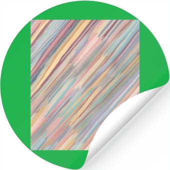 Discover Pastel Stripes Stickers