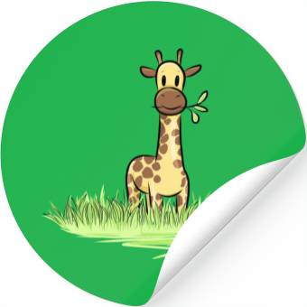 Discover Giraffe Stickers