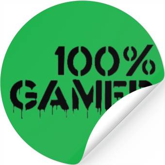Discover 100% gamer Stickers