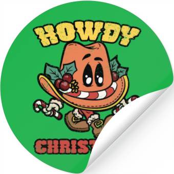 Discover HOWDY CHRISTMAS Stickers